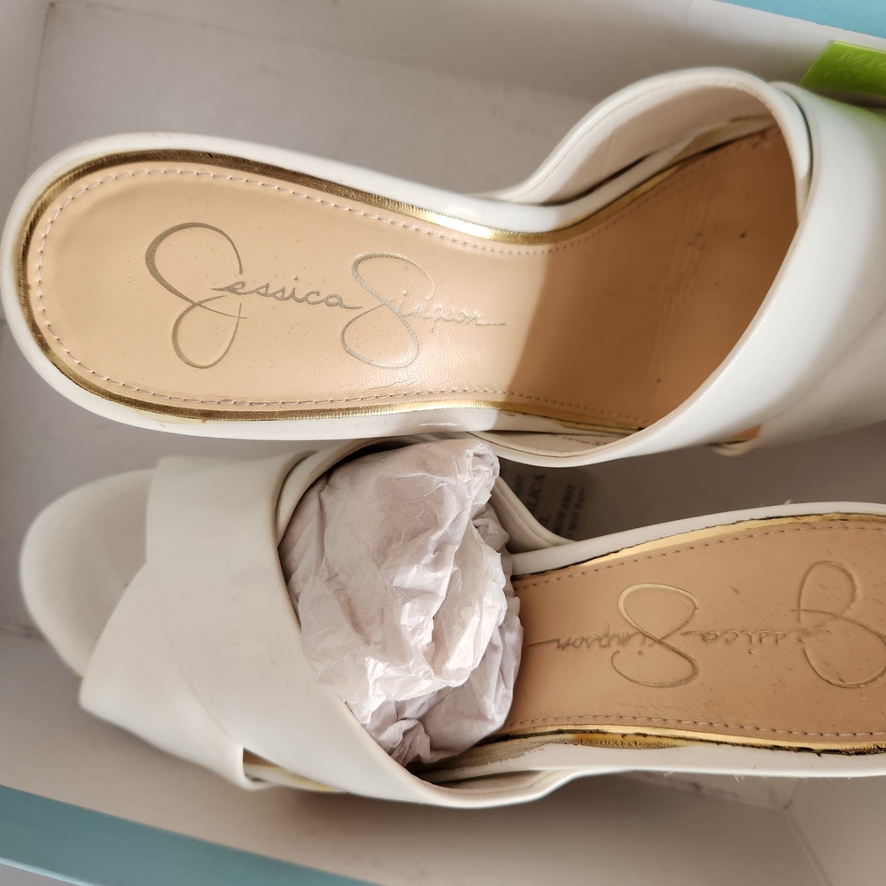 Jessica Simpson Women's White Heels